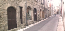 Little main road of Genolhac